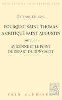 Pourquoi saint Thomas a critiqué saint Augustin